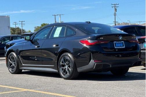 Black Sapphire Metallic 2023 BMW i4 Gran Coupe eDrive35