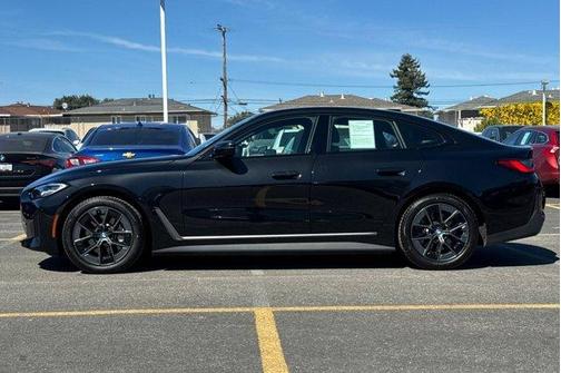 Black Sapphire Metallic 2023 BMW i4 Gran Coupe eDrive35