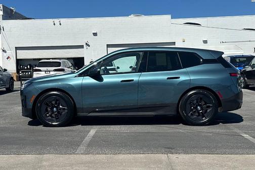 Blue Ridge Mountain Metallic 2023 BMW iX xDrive50