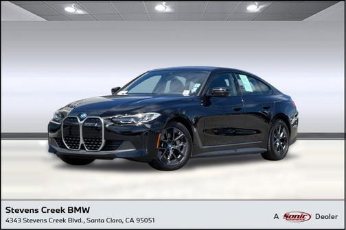 Jet Black 2023 BMW i4 Gran Coupe eDrive35