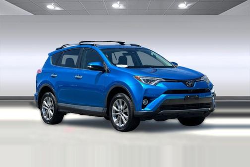 Electric Storm Blue 2017 Toyota RAV4 Limited