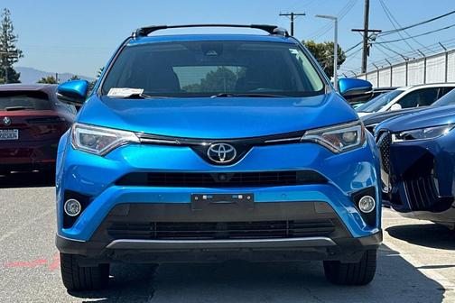 Electric Storm Blue 2017 Toyota RAV4 Limited