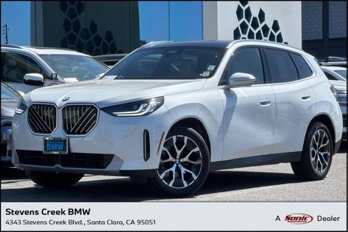 Mineral White Metallic 2026 BMW X3 30 xDrive