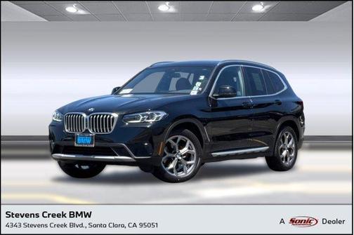 Black Sapphire Metallic 2023 BMW X3 xDrive30i