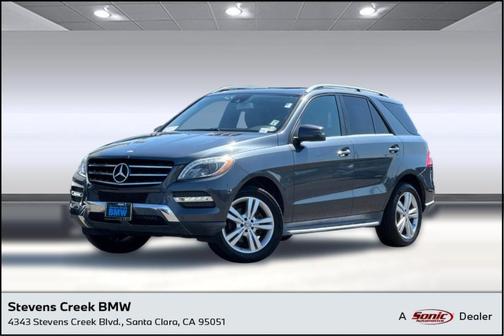 Steel Grey Metallic 2013 Mercedes-Benz M-Class 4MATIC