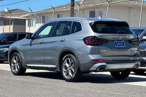 Gray 2024 BMW X3 sDrive30i