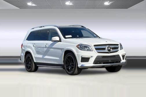 Polar White 2015 Mercedes-Benz GL-Class GL 63 AMG