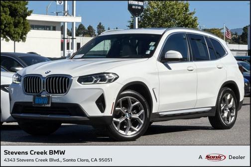 Alpine White 2023 BMW X3 xDrive30i