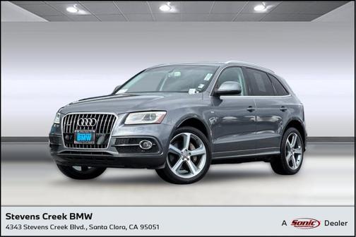 Monsoon Gray Metallic 2014 Audi Q5 3.0T Premium Plus