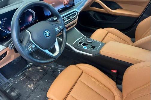 Mineral White Metallic 2024 BMW i4 Gran Coupe eDrive40
