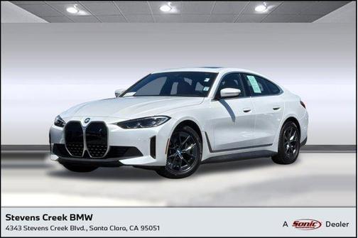 Mineral White Metallic 2024 BMW i4 Gran Coupe eDrive40