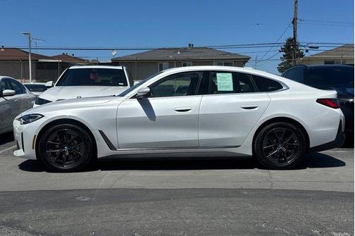 Mineral White Metallic 2024 BMW i4 Gran Coupe eDrive40