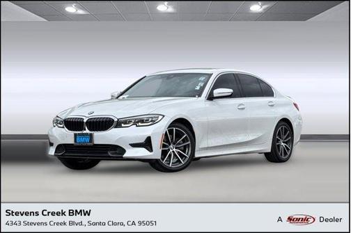 Mineral White Metallic 2019 BMW 330 330i