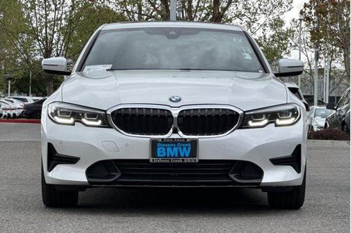 Mineral White Metallic 2019 BMW 330 330i