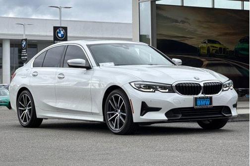 Mineral White Metallic 2019 BMW 330 330i