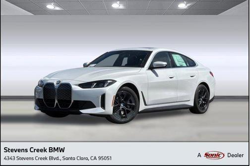 Mineral White Metallic 2026 BMW i4 Gran Coupe xDrive40