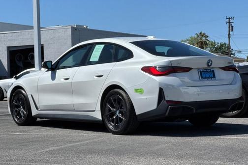 Mineral White Metallic 2023 BMW i4 Gran Coupe eDrive35