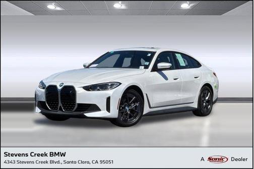 Mineral White Metallic 2023 BMW i4 Gran Coupe eDrive35