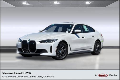 Mineral White Metallic 2023 BMW i4 Gran Coupe eDrive35
