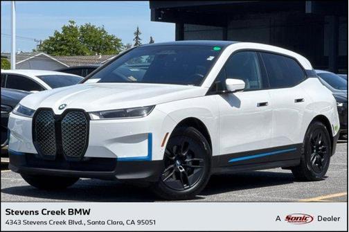 Alpine White 2023 BMW iX xDrive50