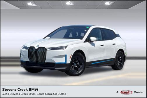 Alpine White 2023 BMW iX xDrive50