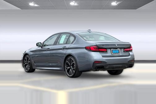 Bluestone Metallic 2021 BMW M550 i Xdrive