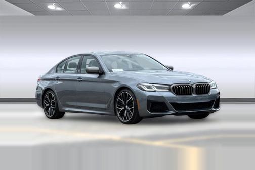 Bluestone Metallic 2021 BMW M550 i Xdrive