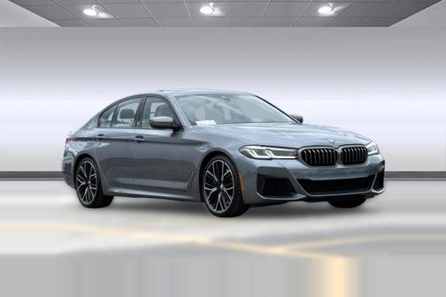 Bluestone Metallic 2021 BMW M550 i Xdrive