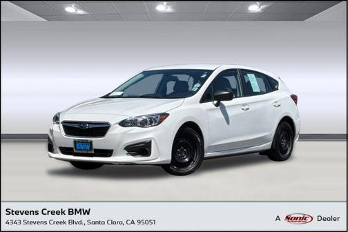 Crystal White Pearl 2019 Subaru Impreza 2.0i