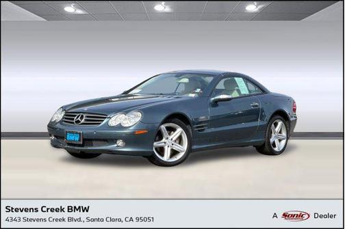 Aegean Blue 2005 Mercedes-Benz SL-Class 5.0L