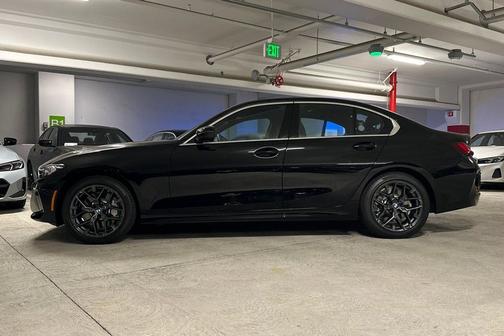 Jet Black 2026 BMW 330 NA