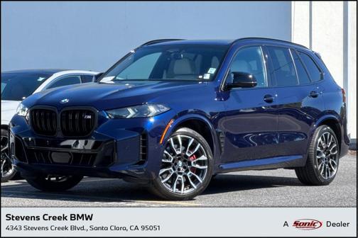 Tanzanite Blue II Metallic 2025 BMW X5 M60i