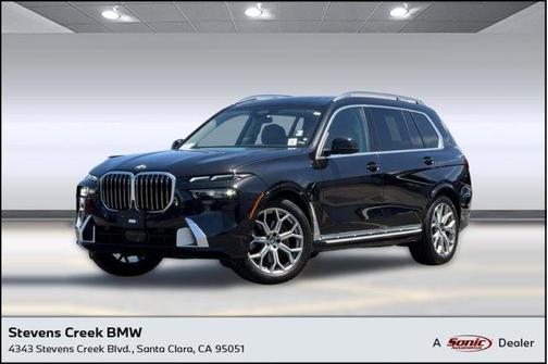 Black 2025 BMW X7 xDrive40i