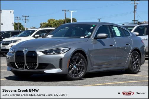 Skyscraper Grey Metallic 2023 BMW i4 Gran Coupe eDrive35
