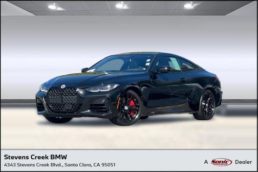 Black Sapphire Metallic 2023 BMW M440 i xDrive
