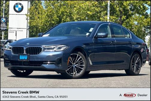 Arctic Race Blue Metallic 2023 BMW 530e Base
