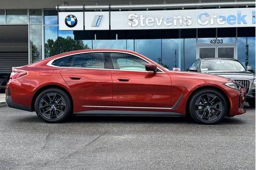 Sunset Orange Metallic 2023 BMW i4 Gran Coupe eDrive35