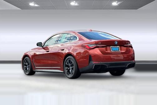 Sunset Orange Metallic 2023 BMW i4 Gran Coupe eDrive35