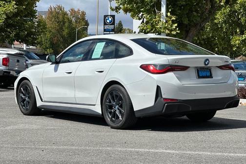 Mineral White Metallic 2023 BMW i4 Gran Coupe eDrive35