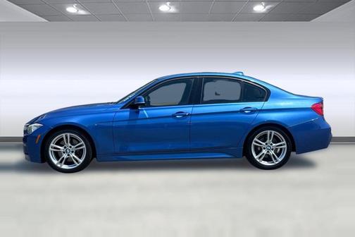 Blue 2014 BMW 328 328i