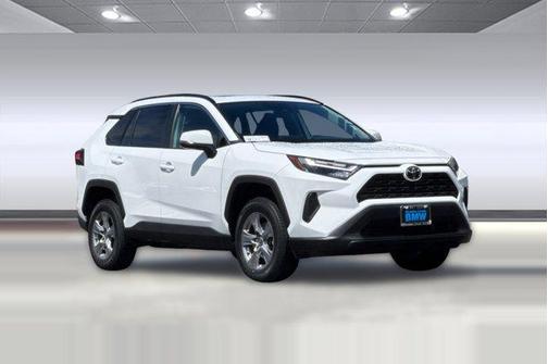 White 2022 Toyota RAV4 XLE