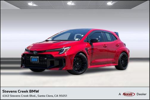 Supersonic Red 2025 Toyota GR Corolla Premium