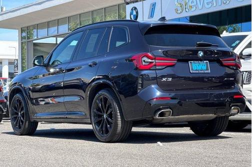 Carbon Black Metallic 2024 BMW X3 xDrive30i