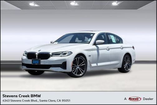 Alpine White 2023 BMW 530e Base