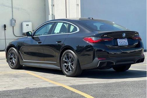 Black Sapphire Metallic 2023 BMW i4 Gran Coupe eDrive40