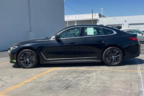 Black Sapphire Metallic 2023 BMW i4 Gran Coupe eDrive40