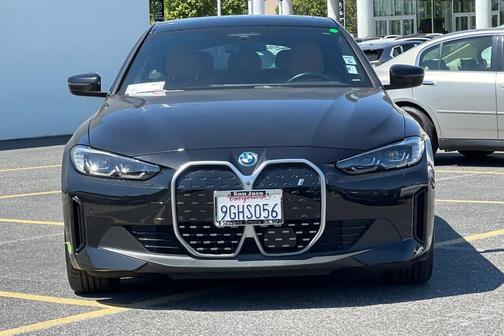 Black Sapphire Metallic 2023 BMW i4 Gran Coupe eDrive40