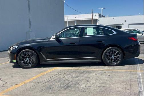 Black Sapphire Metallic 2023 BMW i4 Gran Coupe eDrive40
