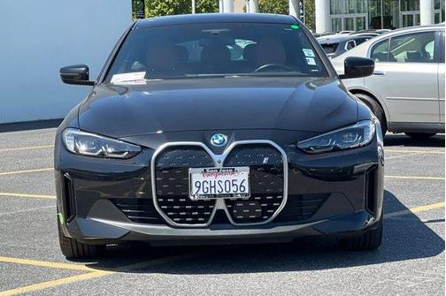Black Sapphire Metallic 2023 BMW i4 Gran Coupe eDrive40