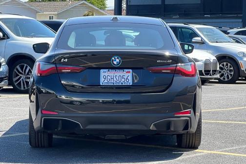 Black Sapphire Metallic 2023 BMW i4 Gran Coupe eDrive40